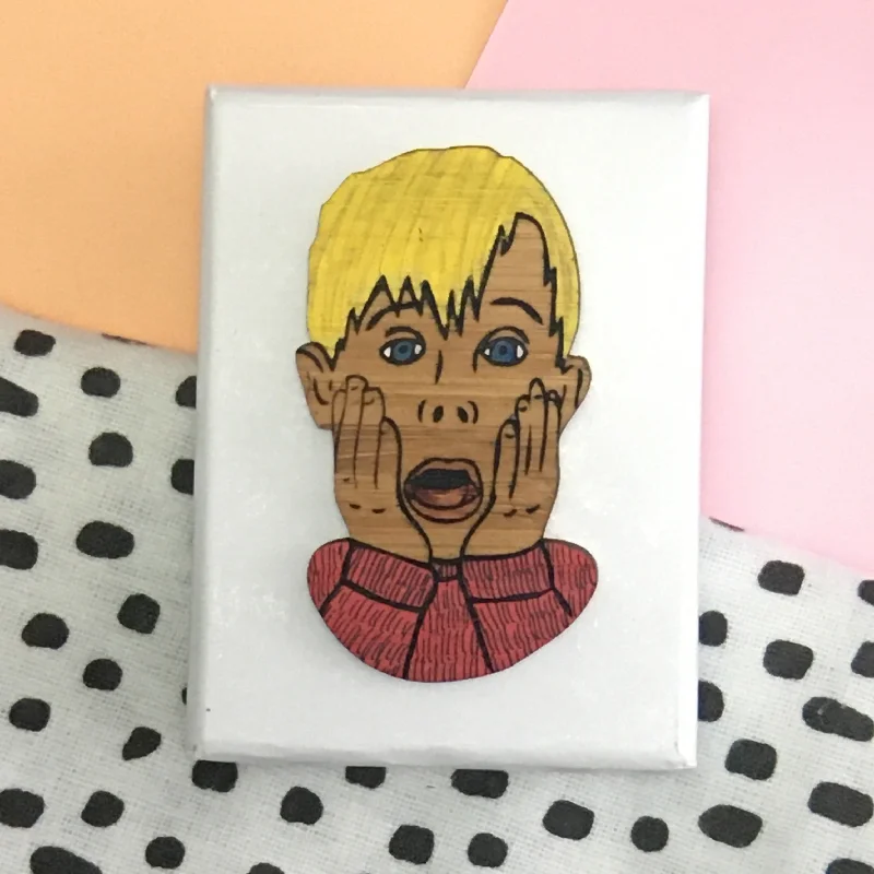 Exclusive Brooch Pin-Brooch: Home Alone