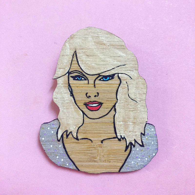 Wedding Brooch Pin for Guests-Brooch: Taylor Swift