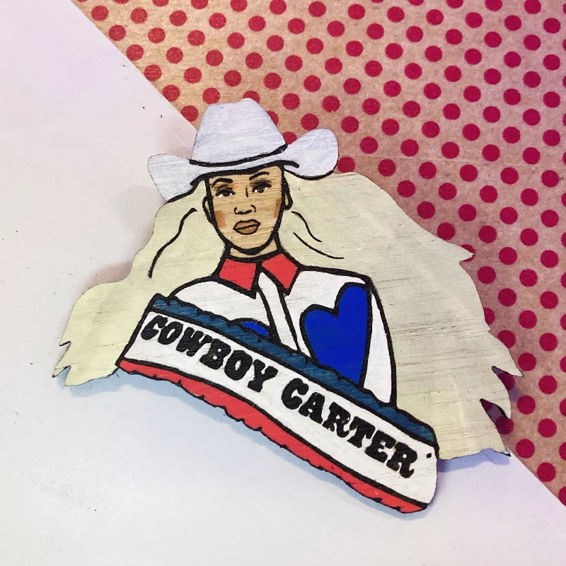 Vintage Pearls Brooch-Brooch: Beyoncé - Cowboy Carter