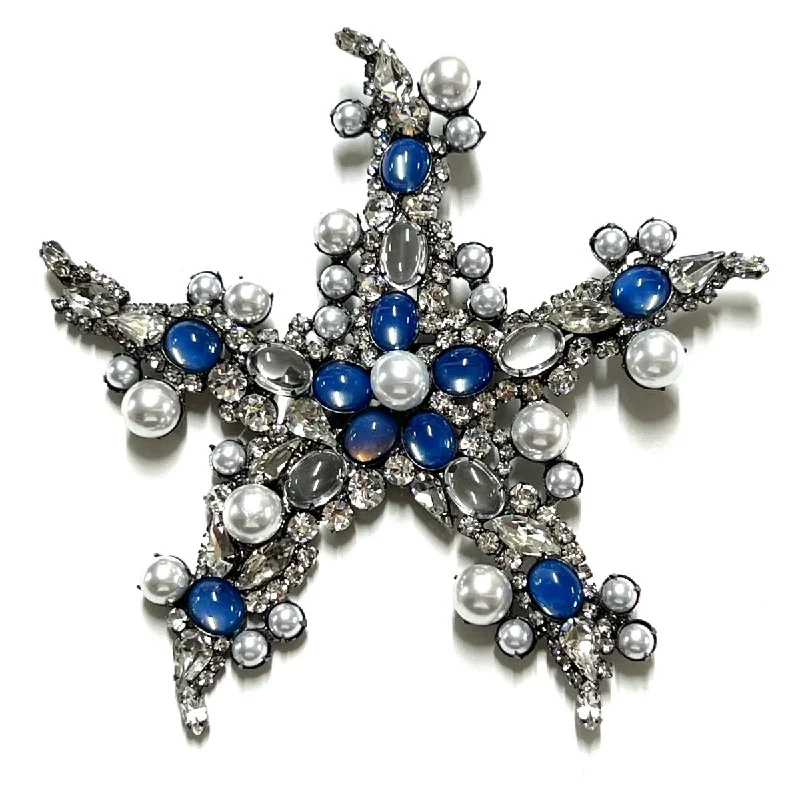 Classic Bridal Brooch Pin-Moans Couture Brooch - Stellar Starfish