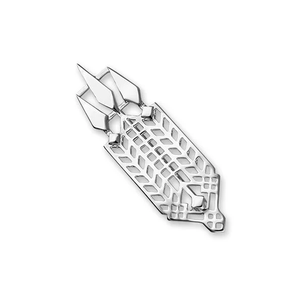 Brooch for Christmas Gift-Frank Lloyd Wright Silver Brooch B412