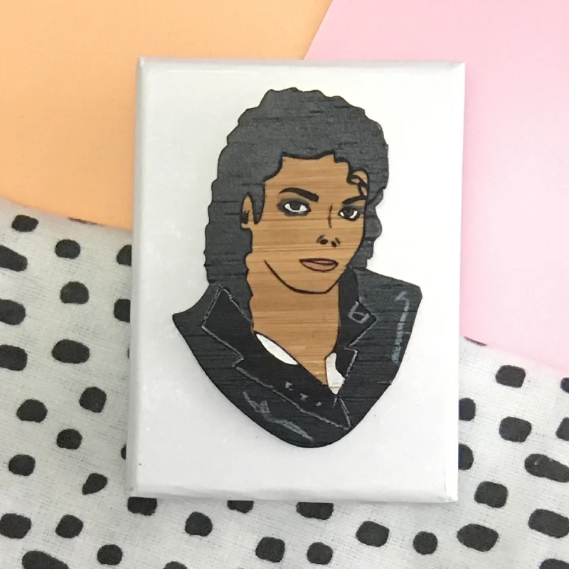 Gift Brooch-Brooch: Michael Jackson