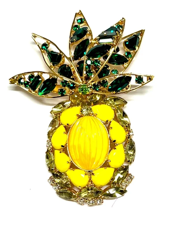 Wedding Brooch for Bride-Moans Couture - Tropical Delight